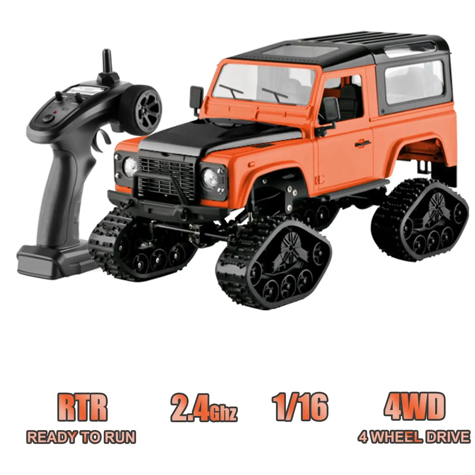 1:16 Scale 2.4ghz 4wd Rc Rock Crawler Rtr Version Remote Control Car Trucks Toys For Boys Offroad With Camera Children's Toy
1:16 Scale 2.4ghz 4wd Rc Rock Crawler Rtr Version Remote Control Car Trucks Toys For Boys Offroad With Camera Children's Toy