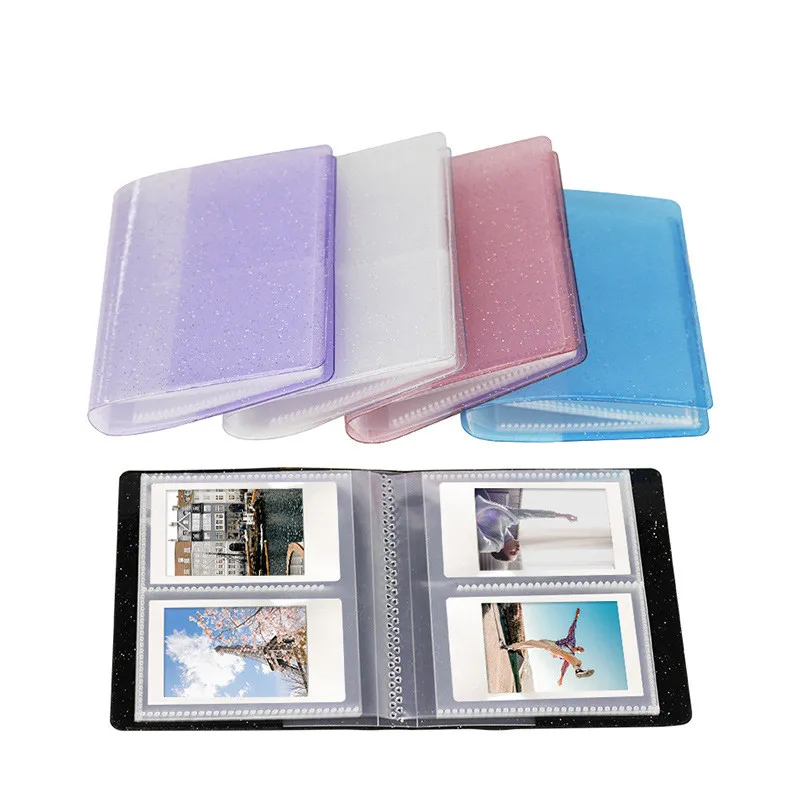 3 дюйма 64 кармана для Instand Camera альбом фотобумага пленка карточка мини-пленки Fujifilm