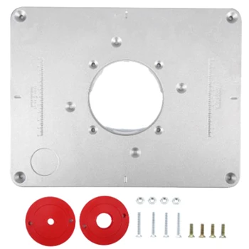 Electric Wood Milling Trimming Machine Flip Plate Guide Table Router Table Insert Plate for Woodworking Work Bench
Electric Wood Milling Trimming Machine Flip Plate Guide Table Router Table Insert Plate for Woodworking Work Bench