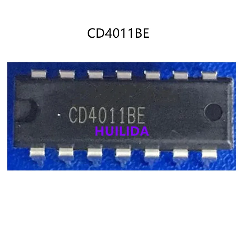 10pcs/lot CD4011BE CD4011 4011BE DIP-14 100% New original | Электроника