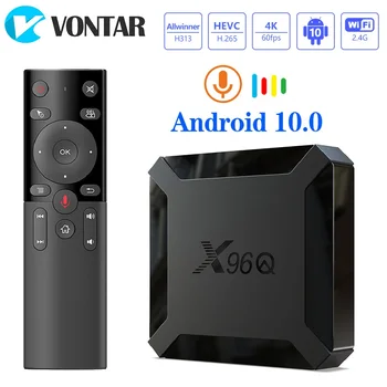 X96Q TV Box Android 10.0 2GB RAM 16GB Smart TV Box Allwinner H313 Quad Core Support 4K Youtube Set Top Box Media Player
X96Q TV Box Android 10.0 2GB RAM 16GB Smart TV Box Allwinner H313 Quad Core Support 4K Youtube Set Top Box Media Player