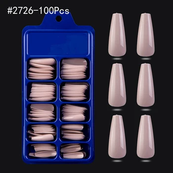 100pc/box Long Ballerina Coffin Fake Nails Tips Clear Nature Color ABS Full Cover Fasle Nails Manicure Acrylic Nail Art Tools
100pc/box Long Ballerina Coffin Fake Nails Tips Clear Nature Color ABS Full Cover Fasle Nails Manicure Acrylic Nail Art Tools