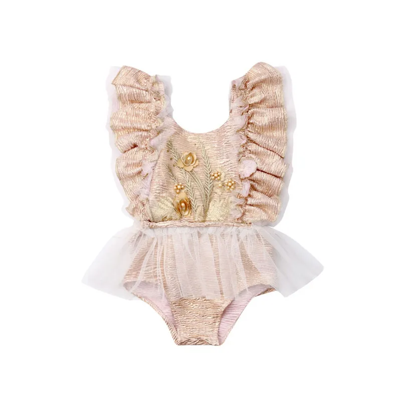 Newborn Baby Girl Summer Fly Sleeve Lace Floral Tutu Ruffle Bodysuit Jumpsuit One Pieces Clothes Outfit Pink Beige Gray
Newborn Baby Girl Summer Fly Sleeve Lace Floral Tutu Ruffle Bodysuit Jumpsuit One Pieces Clothes Outfit Pink Beige Gray