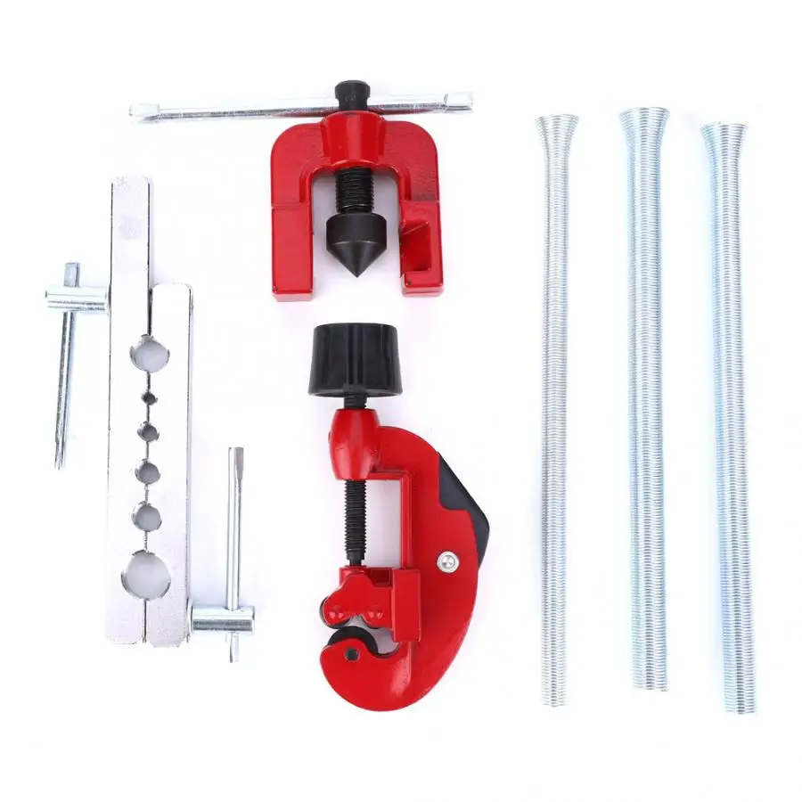 6Pcs 3-28mm Cutting Range Tube Reamer Expander With Spring Flaring Tool Kit For Copper Aluminum Thin Metal Pipe
6Pcs 3-28mm Cutting Range Tube Reamer Expander With Spring Flaring Tool Kit For Copper Aluminum Thin Metal Pipe
