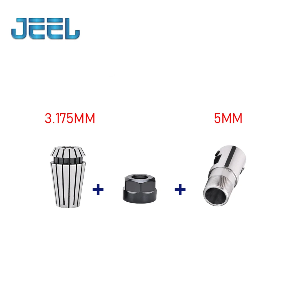 Spindle motor clamp rod C16 ER11 35L 5mm shaft motor lengthened clamping engraving machine parts
Spindle motor clamp rod C16 ER11 35L 5mm shaft motor lengthened clamping engraving machine parts