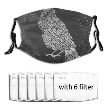 Hand Drawn Raven Crow Face Mouth Mask Cover Anti Dustproof Washable Reusable Adult Mouth Masks Mascarilla
Hand Drawn Raven Crow Face Mouth Mask Cover Anti Dustproof Washable Reusable Adult Mouth Masks Mascarilla