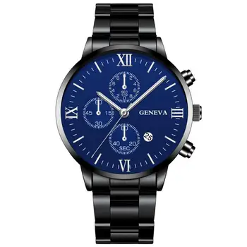 Fashion Watch Men Fake Three-Eyed Calendar Quartz Male Wristw atch Accurate Measure Time Luxury Gold Alloy Strap Relogio relojes
Fashion Watch Men Fake Three-Eyed Calendar Quartz Male Wristw atch Accurate Measure Time Luxury Gold Alloy Strap Relogio relojes
