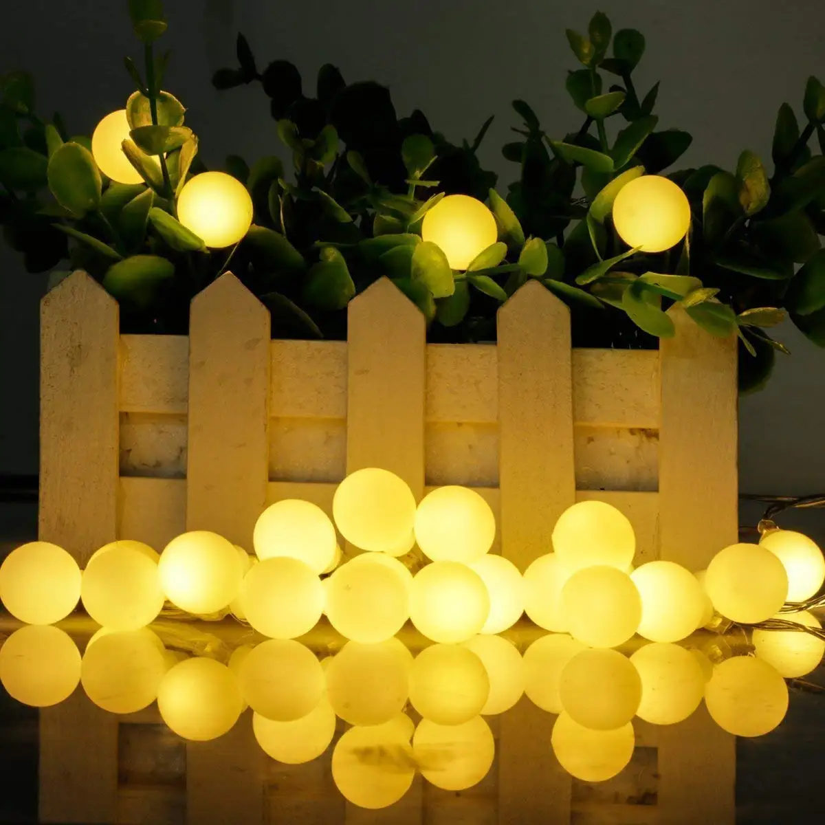 10 Meters Outdoor Globe String Light Patio String Lights With 100 LED Light Bulbs Christmas Fairy String Lights Warm White EU
10 Meters Outdoor Globe String Light Patio String Lights With 100 LED Light Bulbs Christmas Fairy String Lights Warm White EU