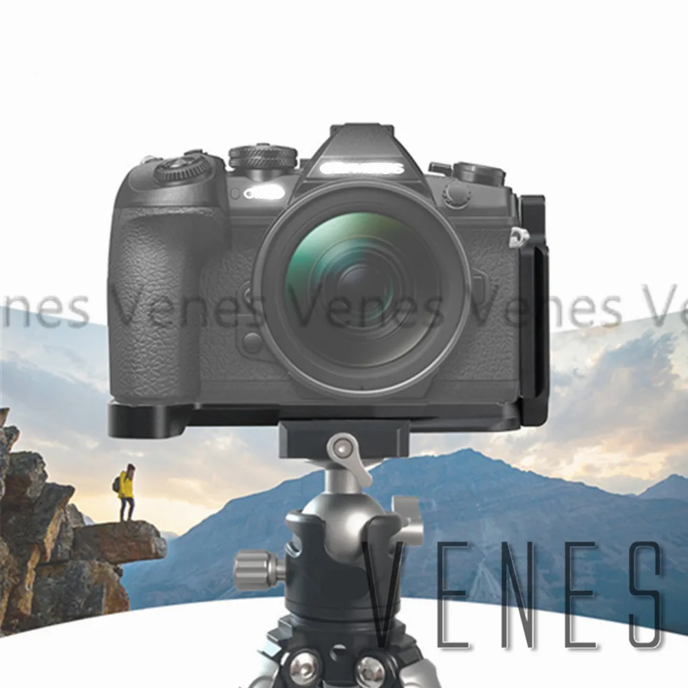 Venes Quick Release L Type Plate Vertical Vertical Bracket with Hand Grip For Olympu O-MD E-M1 II OMD EM1 Mark II
Venes Quick Release L Type Plate Vertical Vertical Bracket with Hand Grip For Olympu O-MD E-M1 II OMD EM1 Mark II