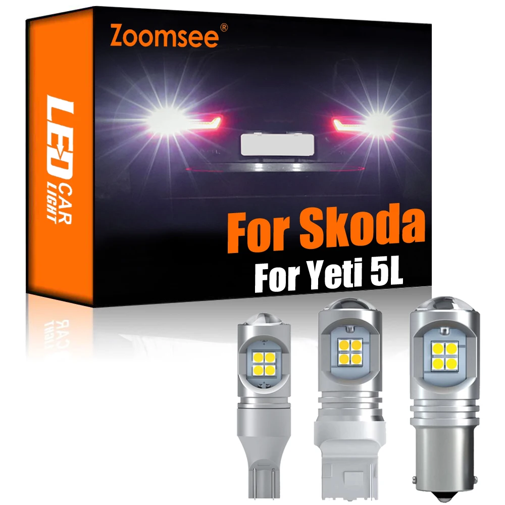 Zoomsee 2Pcs White Reverse LED For Skoda Yeti 5L SUV 2009-2020 Canbus Exterior Backup No Error Rear Tail Bulb Light Vehicle Lamp
Zoomsee 2Pcs White Reverse LED For Skoda Yeti 5L SUV 2009-2020 Canbus Exterior Backup No Error Rear Tail Bulb Light Vehicle Lamp