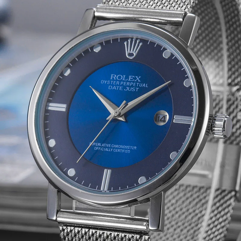 rolex- Luxury Brand quartz women Watches Quartz Watch Stainless Steel Strap wristwatch classic business dress men watch 3450
rolex- Luxury Brand quartz women Watches Quartz Watch Stainless Steel Strap wristwatch classic business dress men watch 3450
