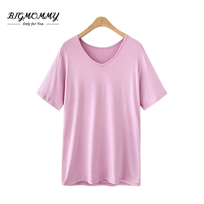 Summer Short Sleeve Cotton T Shirt Solid V-neck Casual Loose Tee Shirts Femme High Quality Women Plus Size T Shirt 5xl 6xl
Summer Short Sleeve Cotton T Shirt Solid V-neck Casual Loose Tee Shirts Femme High Quality Women Plus Size T Shirt 5xl 6xl