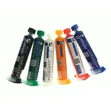 Mechanic UV Curing Soder Mask 10ml Green Red 6 Color Ink for PCB BGA Circuit Board Insulating Protect Soldering Paste Flux Oil
Mechanic UV Curing Soder Mask 10ml Green Red 6 Color Ink for PCB BGA Circuit Board Insulating Protect Soldering Paste Flux Oil