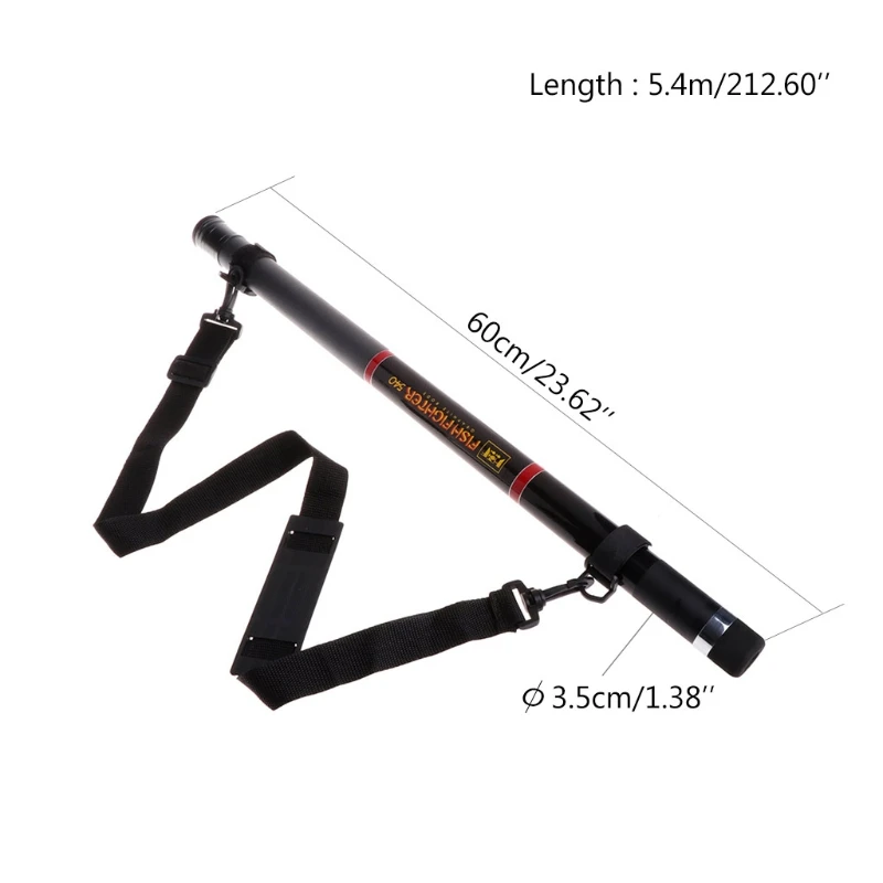 5.4M Retractable Fishing Landing Net Rod Round Stretch Brail Pole Portable Tools
5.4M Retractable Fishing Landing Net Rod Round Stretch Brail Pole Portable Tools