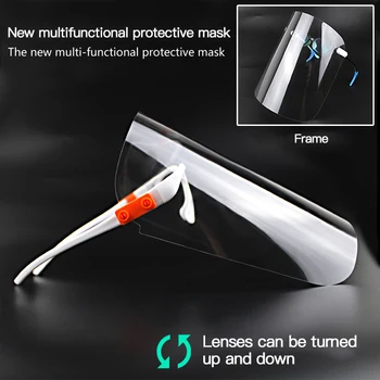 Safety Clear Face Shield Screen Face Mask Visor Eye Protection Anti-fog Protective Prevent Saliva Splash Isolation Hat Reusable
Safety Clear Face Shield Screen Face Mask Visor Eye Protection Anti-fog Protective Prevent Saliva Splash Isolation Hat Reusable