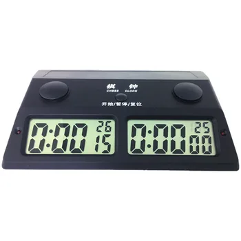 Resettable Accurate Reinforced HD Chess Clock Electronic Tool Countdown Synchronization Digital Game Timer Easy Operate
Resettable Accurate Reinforced HD Chess Clock Electronic Tool Countdown Synchronization Digital Game Timer Easy Operate