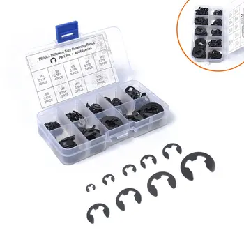 Carbon Spring Steel E-clip Snap Ring Assortment Circlip Retaining Ring 260pcs Auto Replacement Parts
Carbon Spring Steel E-clip Snap Ring Assortment Circlip Retaining Ring 260pcs Auto Replacement Parts