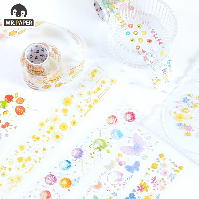 Mr.Paper 8 Design Salt series Crayon Crayon Little Star Series White Ink Daisy Butterfly Planet Fresh Girly Pocket Book Collage 
Mr.Paper 8 Design Salt series Crayon Crayon Little Star Series White Ink Daisy Butterfly Planet Fresh Girly Pocket Book Collage