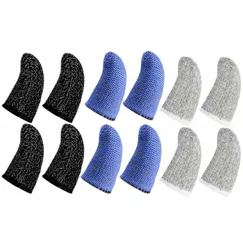 1pair Gaming Finger Sleeve Sweat-proof Professional Touch Screen Thumbs Finger Sleeve For Pubg Mobile Phone Game Gaming Gloves 
1pair Gaming Finger Sleeve Sweat-proof Professional Touch Screen Thumbs Finger Sleeve For Pubg Mobile Phone Game Gaming Gloves