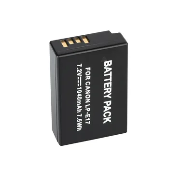1040mAh Battery LPE17 LP E17 LP-E17 Camera Battery For Canon EOS M3 M6 200D 750D 800D 8000D 760D T6i T6s Kiss X8i High Capacity
1040mAh Battery LPE17 LP E17 LP-E17 Camera Battery For Canon EOS M3 M6 200D 750D 800D 8000D 760D T6i T6s Kiss X8i High Capacity