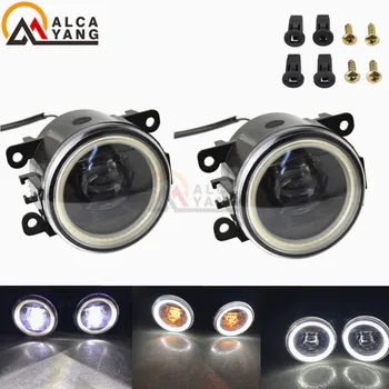 For Suzuki Swift MZ EZ Hatchback 2005-2015 Car 4000LM LED Bulb H11 Fog Light Angel Eye Daytime Running Light DRL 12V