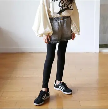 2019 Korea style girls denim cotton leggings autumn fashion girls leggings 4-9t C276 
2019 Korea style girls denim cotton leggings autumn fashion girls leggings 4-9t C276