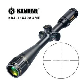 KANDAR Gold Edition 4-16x40 AOME Glass Etched Mil-dot Reticle Locking RifleScope Hunting Rifle Scope Tactical Optical Sight
KANDAR Gold Edition 4-16x40 AOME Glass Etched Mil-dot Reticle Locking RifleScope Hunting Rifle Scope Tactical Optical Sight