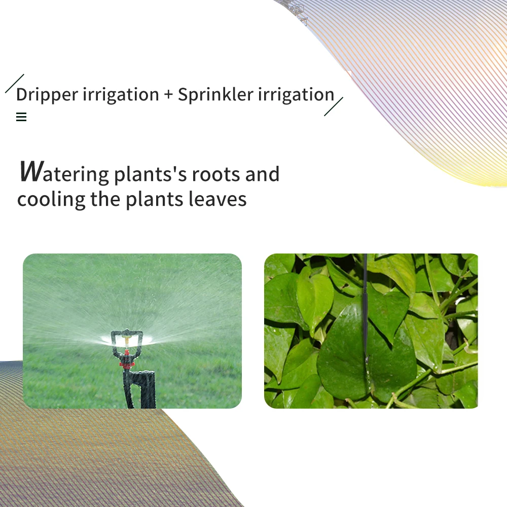 Adjustable Irrigation System Drips Irrigation Kit Plant Self-Watering Sprinkler Nozzle & Stake & Tubing for MIsting Cooling
Adjustable Irrigation System Drips Irrigation Kit Plant Self-Watering Sprinkler Nozzle & Stake & Tubing for MIsting Cooling