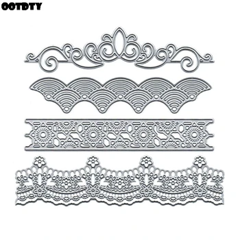 4 Pcs DIY Cutting Dies Lace Embossing Stencil Template for Scrapbooking Embossing Paper Card Decor 2019
4 Pcs DIY Cutting Dies Lace Embossing Stencil Template for Scrapbooking Embossing Paper Card Decor 2019