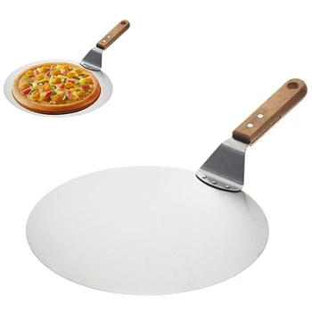 Pizza Stone Baking Pastry Tools 1 Piece 12 Inch Stainless Steel Anti-scalding Pizzas Spatula Cake Shovel Kitchen Accessories
Pizza Stone Baking Pastry Tools 1 Piece 12 Inch Stainless Steel Anti-scalding Pizzas Spatula Cake Shovel Kitchen Accessories