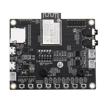 ESP32-Aduio-Kit WiFi+ Bluetooth module ESP32 serial to WiFi ESP32-Aduio-Kit audio development board
ESP32-Aduio-Kit WiFi+ Bluetooth module ESP32 serial to WiFi ESP32-Aduio-Kit audio development board