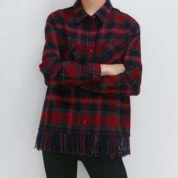 Women Plaid Coats And Jackets Women Fashion Button Long Sleeve Office Fall Jacket Overcoat Ladies Outwear Tops 2020
Women Plaid Coats And Jackets Women Fashion Button Long Sleeve Office Fall Jacket Overcoat Ladies Outwear Tops 2020