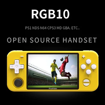 POWKIDDY RGB10 Retro Game Console 3.5Inch Sn Open Source System Handheld Game Console RK3326 Video Game Player Child Gift
POWKIDDY RGB10 Retro Game Console 3.5Inch Sn Open Source System Handheld Game Console RK3326 Video Game Player Child Gift