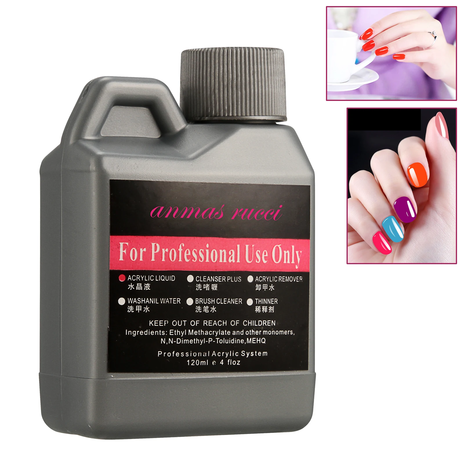 US 2 Bottle Wholesale 120ml Acrylic Liquid Nail Art for PRO Acrylic Nail Tips Manicure - 4fl.oz DROSHIPPING
US 2 Bottle Wholesale 120ml Acrylic Liquid Nail Art for PRO Acrylic Nail Tips Manicure - 4fl.oz DROSHIPPING