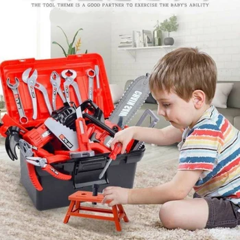 Kids Toolbox Kit Set Toys Simulation Repair Tools Toys Drill Plastic Game Learning Engineering Puzzle Hammer Toy For Boys Gift
Kids Toolbox Kit Set Toys Simulation Repair Tools Toys Drill Plastic Game Learning Engineering Puzzle Hammer Toy For Boys Gift