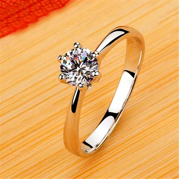 Luxury Female Small AAA Zircon Stone Ring Real 925 Sterling Silver Engagement Ring Solitaire Wedding Rings For Women
Luxury Female Small AAA Zircon Stone Ring Real 925 Sterling Silver Engagement Ring Solitaire Wedding Rings For Women
