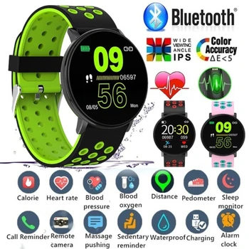 2020 New Men Women Smart Watch Bluetooth Sports Watch Heart Rate Pressure Sleep Monitor Blood Pressure Passometer Alarm Clock
2020 New Men Women Smart Watch Bluetooth Sports Watch Heart Rate Pressure Sleep Monitor Blood Pressure Passometer Alarm Clock