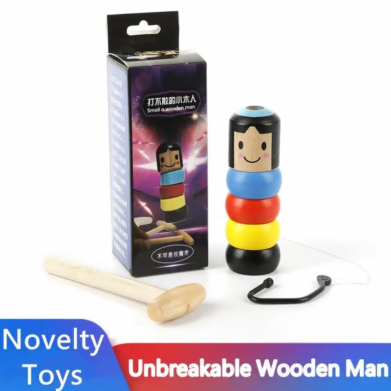 New 1 Set Magic Toy Close Up Stage Magic Props Fun Toy Accessory Immortal Doll Unbreakable Wooden Man Magic Trick Christmas Gift
New 1 Set Magic Toy Close Up Stage Magic Props Fun Toy Accessory Immortal Doll Unbreakable Wooden Man Magic Trick Christmas Gift