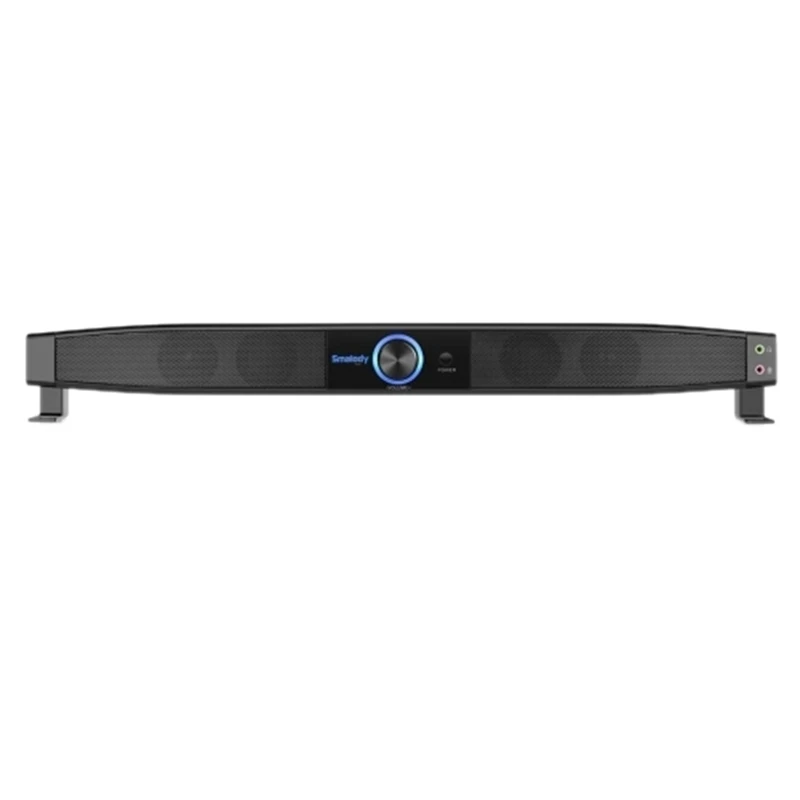 Smalody Usb Powered Speaker Soundbar 5W Output / Subwoofer / Microphone / Two 3.5Mm Audio Ports / Support Line in / Suitable for
Smalody Usb Powered Speaker Soundbar 5W Output / Subwoofer / Microphone / Two 3.5Mm Audio Ports / Support Line in / Suitable for