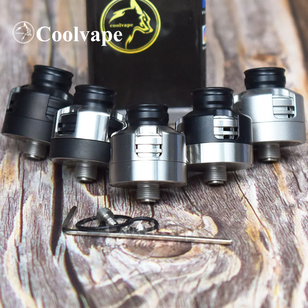 2pcs coolvape armor mods engine rda with bf pin 316ss 22mm Airflow adjustable control Single coil deck vs HAKU VENNA V2 rda
2pcs coolvape armor mods engine rda with bf pin 316ss 22mm Airflow adjustable control Single coil deck vs HAKU VENNA V2 rda