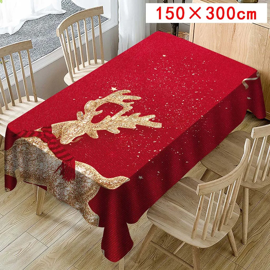 Golden Deer Print Table Cloth Christmas Tablecloth Home Party Decoration Rectangle Table Cover mantel mesa toalha de mesa tapete
Golden Deer Print Table Cloth Christmas Tablecloth Home Party Decoration Rectangle Table Cover mantel mesa toalha de mesa tapete