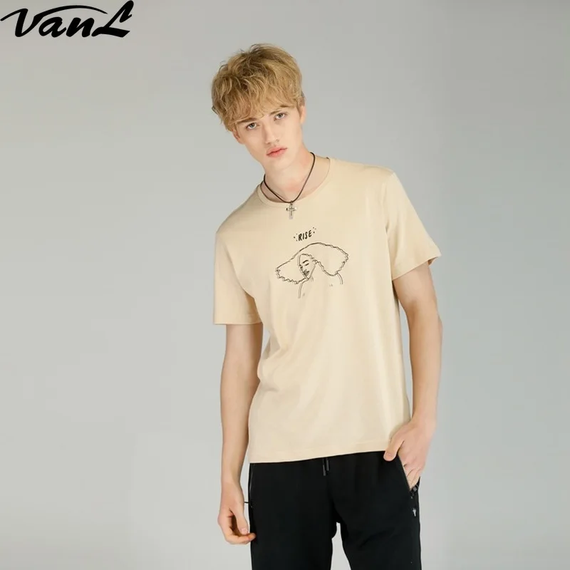 VanL Linen Cotton Short Sleeve Summer New Men's Cotton Round Neck T-shirt Simple Printing Fashion Men's T-shirt EM9216005
VanL Linen Cotton Short Sleeve Summer New Men's Cotton Round Neck T-shirt Simple Printing Fashion Men's T-shirt EM9216005