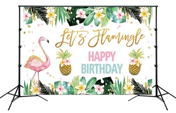 Photography backdrops for children party flamingo pink flowers backdrop tropical birthday background custom photocall SM-261
Photography backdrops for children party flamingo pink flowers backdrop tropical birthday background custom photocall SM-261