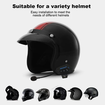 Helmet Headphone Bluetooth Motorcycle Headset V4.2 Bluetooth Intercom Motor Bike Earphone Noise Reduction Microphone MIC
Helmet Headphone Bluetooth Motorcycle Headset V4.2 Bluetooth Intercom Motor Bike Earphone Noise Reduction Microphone MIC
