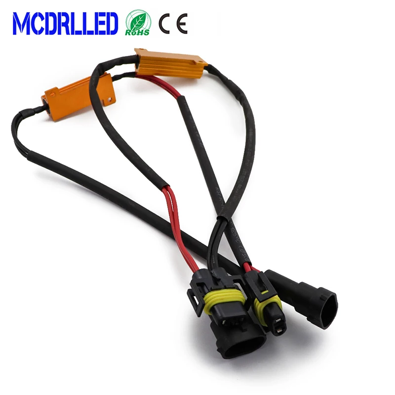 2PCS Car H7 9005 9006 Load Resistance Car H8 H11 Headlight LED Canbus 50W Decoder Error Warning Resistance 12V
2PCS Car H7 9005 9006 Load Resistance Car H8 H11 Headlight LED Canbus 50W Decoder Error Warning Resistance 12V