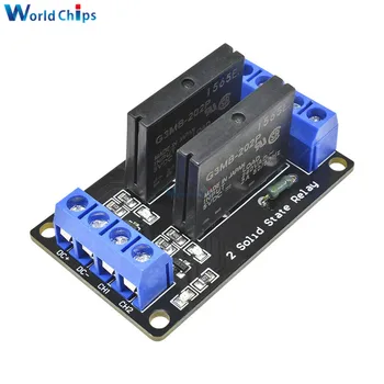 Two Channel G3MB-202P 5V DC 2 Channel SSR Relais Solid-State Relay Board Module High Level fuse for Arduino with Resistive Fuse
Two Channel G3MB-202P 5V DC 2 Channel SSR Relais Solid-State Relay Board Module High Level fuse for Arduino with Resistive Fuse
