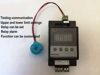 AC Current Detection Digital Display Transformer Upper and Lower Limit Setting Relay Transistor Alarm 10A
AC Current Detection Digital Display Transformer Upper and Lower Limit Setting Relay Transistor Alarm 10A