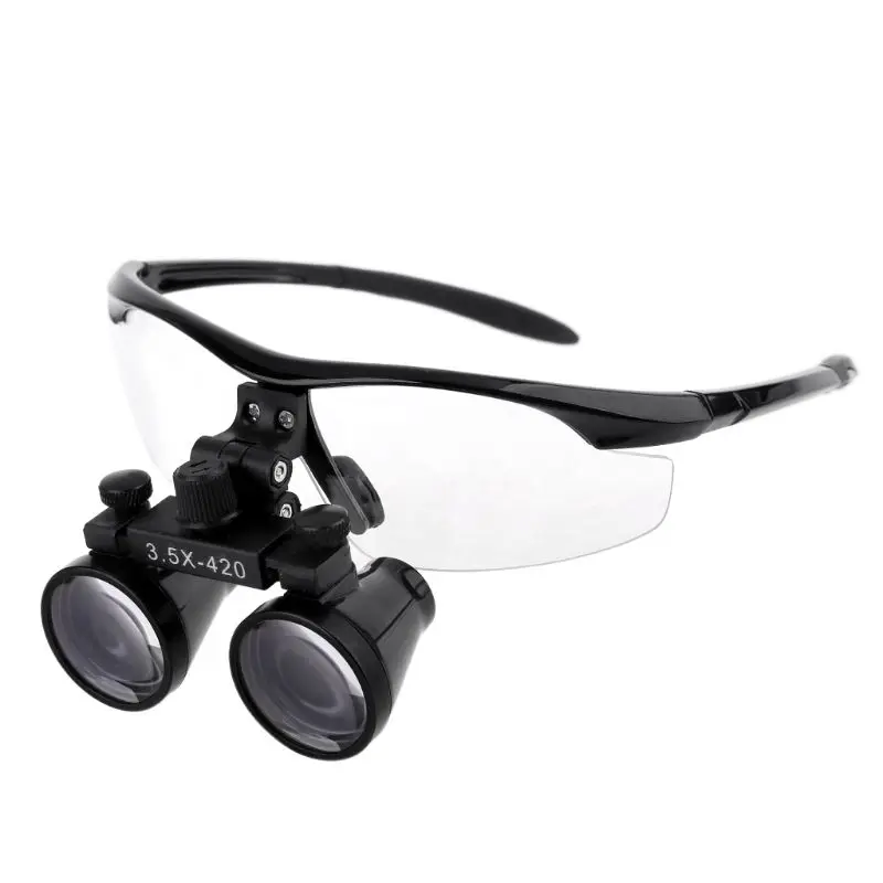 3.5X Head Wearing Dental Loupe Magnifier Goggle Dentist Binocular Surgical Loupe
3.5X Head Wearing Dental Loupe Magnifier Goggle Dentist Binocular Surgical Loupe