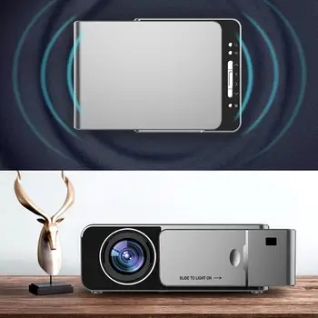 T6 HDMI USB 1080p Home Theater Projector HD LED Portable Mini Projector Home Media Video player for Home Theater Game Movie
T6 HDMI USB 1080p Home Theater Projector HD LED Portable Mini Projector Home Media Video player for Home Theater Game Movie