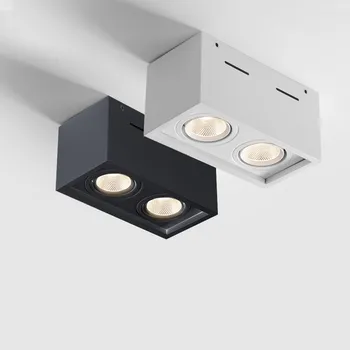 1pcs square Surface Mounted LED COB dimmable Downlights ac110-220V 10W 20W LED Ceiling Lamp Spot Light
1pcs square Surface Mounted LED COB dimmable Downlights ac110-220V 10W 20W LED Ceiling Lamp Spot Light